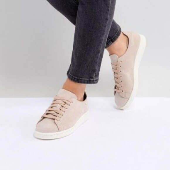 Adidas Stan Smith Nubuck Sneakers Gray Size 8.5 - Picture 7 of 7